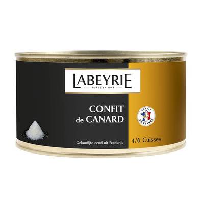 Labeyrie Confit de Canard 4/6 cuisses, 1,280kg