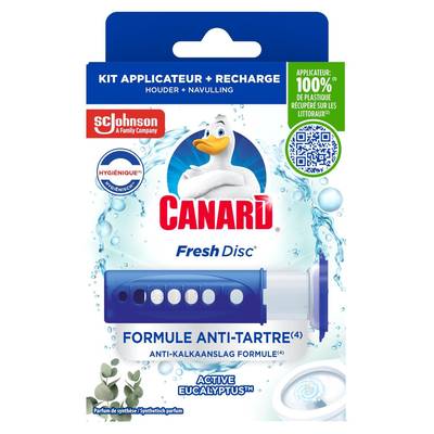 Canard Fresh Bloc WC Disc Fresh à l'Eucalyptus, 36ml