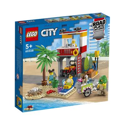 5702017161587 - LEGO® City - 60328- Le poste de secours sur la plage