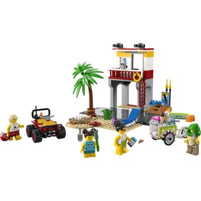 5702017161587 - LEGO® City - 60328- Le poste de secours sur la plage