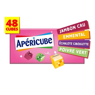 Apéricube Minis fromages L'Incontournable de l'apéro, 250g