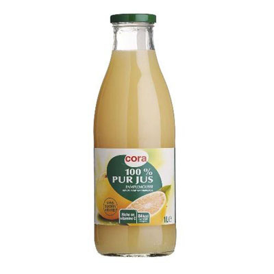 3257980017987 - Cora - Pur jus de pamplemousse