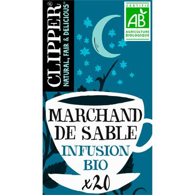 Clipper Infusion Marchand de Sable Bio, 35g