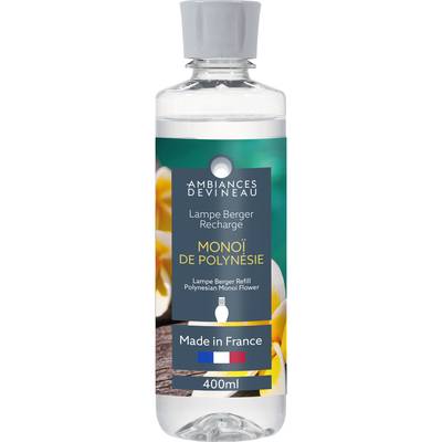 Ambiances Devineau Recharge lampe Berger monoï de Polynésie, 400ml