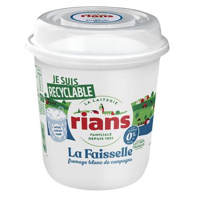 Rians Faisselle 0% nature, 1kg