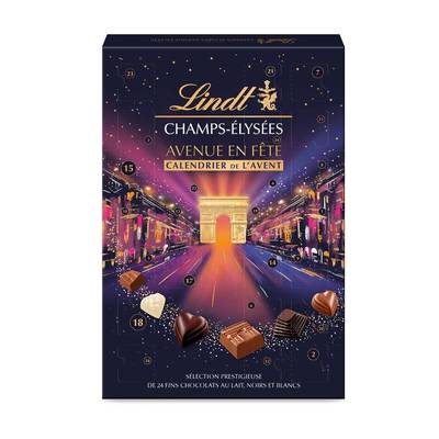 Lindt Calendrier de l'Avent Champs Elysée, 250g
