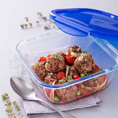 3426470275088 - Pyrex Cook & Go - Boîte en verre avec couvercle hermétique et étanche