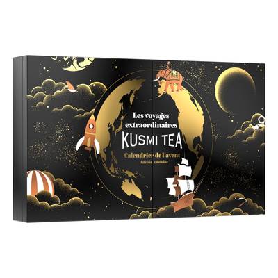 Kusmi Tea Calendrier de l'avent Kusmi Tea bio -Edition limitée 2025, 700g