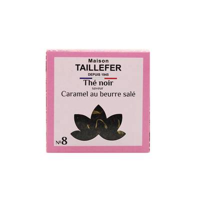 Maison Taillefer Thé noir au caramel beurre salé, 60g