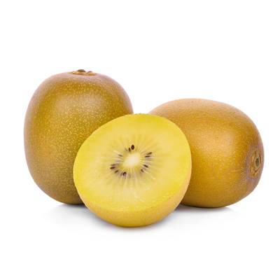 Les Paysans Bio Kiwi jaune, Barquette de 4 fruits