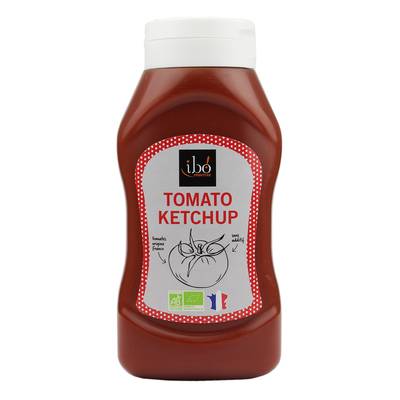 Ibo Ketchup bio tomate origine France, 560ml