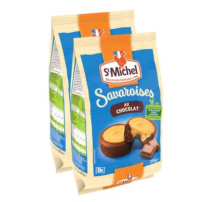 St Michel Savaroise au Chocolat, 2x220g