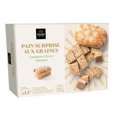 Bretzel Burgard Pain surprise aux graines, 350g