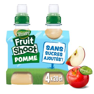 Teisseire Fruit Shoot jus de pomme, 4x20cl