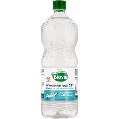 Biovie Vinaigre ménager 20% eucalyptus, 1l