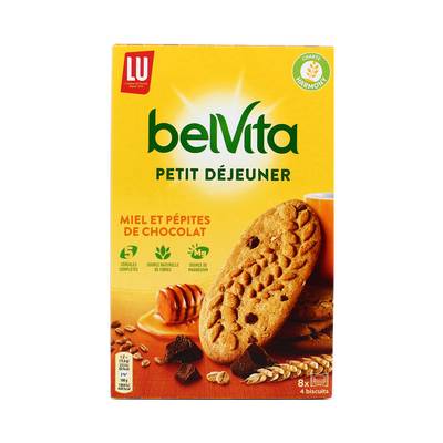 Belvita Miel et Pépite de Chocolats, 435g