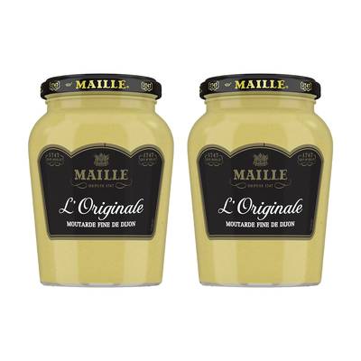 Maille Moutarde Fine de Dijon - L'Originale, Lot de 2x360g