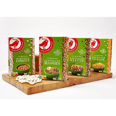 Auchan Lentilles vertes, 500g