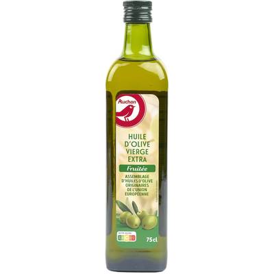 Auchan Huile d'Olive Vierge Extra Fruitée, 75cl