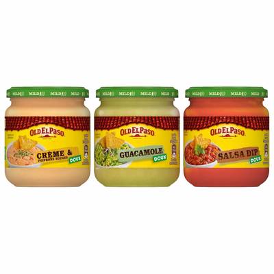 Old el Paso Trio Dips - Lot de 3 sauces, 575g