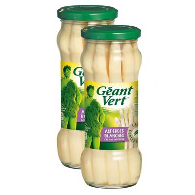 Géant Vert Asperges blanches, Lot de 2x205g