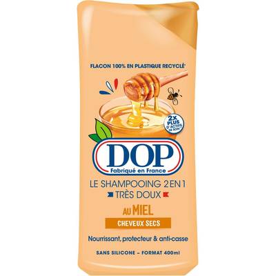 Dop Shampooing 2 en 1 très Doux au Miel, 400ml