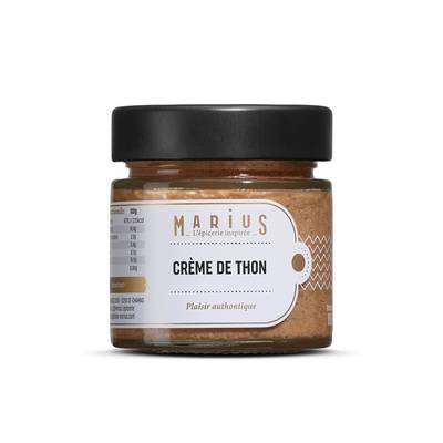 Marius, L'Épicerie Inspirée Crème de Thon- Thoïonade, 100g