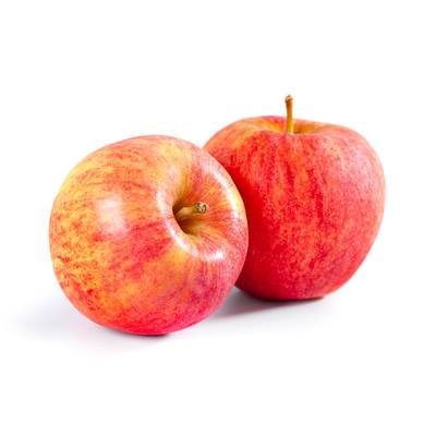 Les Paysans Bio Pomme bicolore bio, Barquette de 4 pièces