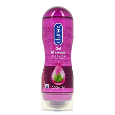 Durex Gel lubrifiant de massage Douceur à l'aloe vera, 200ml