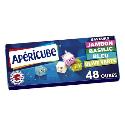 Apéricube Minis Fromages Cocktail, 48 cubes - 250g
