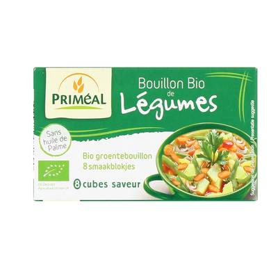 Priméal Bouillon Bio de Légumes, 8x9g
