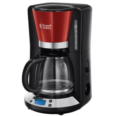 Russell Hobbs Cafetière filtre programmable colours plus rouge 24031-56