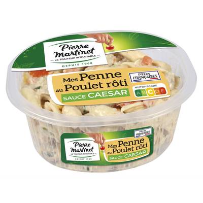 Pierre Martinet Penne au Poulet Rôti Sauce Caesar, 250g