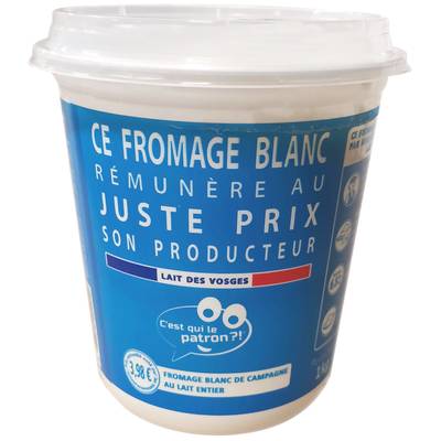 C'est qui le Patron Fromage Blanc 6%mg, 1kg