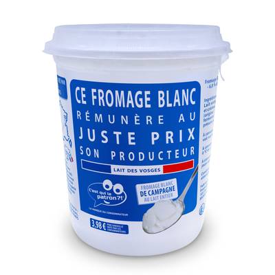 C'est qui le Patron Fromage Blanc 6%mg, 1kg
