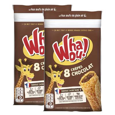 Whaou Crêpes au Chocolat, 2x256g