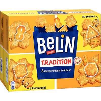 Belin BELIN assortiment 4 crackers 720g, 720g