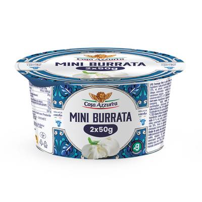 Casa Azzurra Mini Burrata, 2x50g