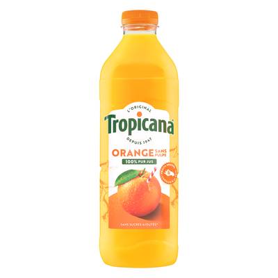 Tropicana Pur jus d'orange sans pulpe, 1,5L