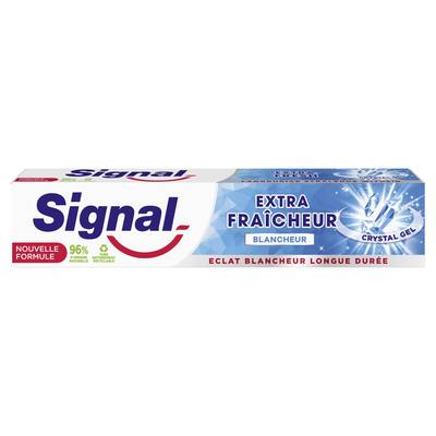 Signal Dentifrice blancheur Extra Fraîcheur, 75ml
