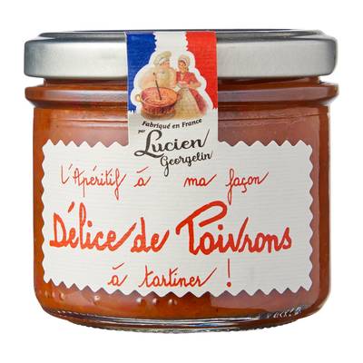 Lucien Georgelin Délice de Poivrons à tartiner, 100g