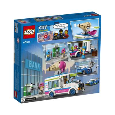 5702017161891 - LEGO® City - 60314- La course-poursuite du camion de glaces