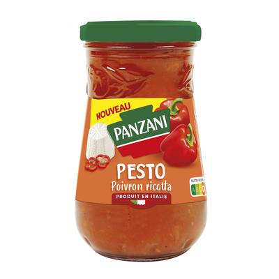 Panzani Sauce Pesto Poivrons Ricotta, 190g