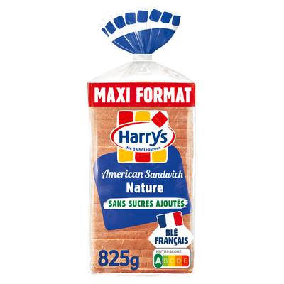 3228857002191 - Harrys - Pain de Mie American Sandwich Nature
