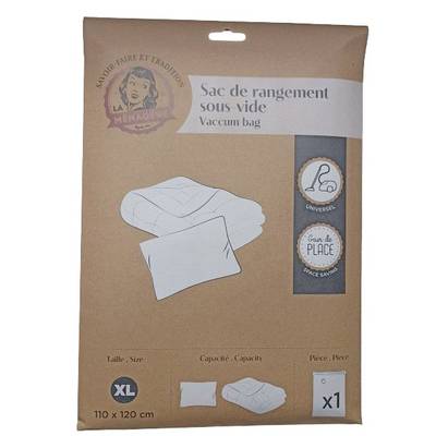 La Ménagère Sac de rangement sous vide XL, 1 pièce