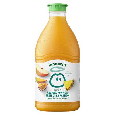 innocent Pur Jus Ananas Pomme Fruit de la Passion, 1,5L