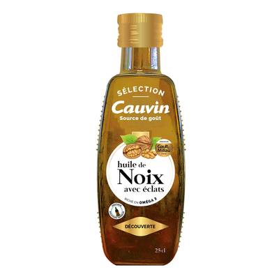 Cauvin Huile de Noix avec éclats, 25cl
