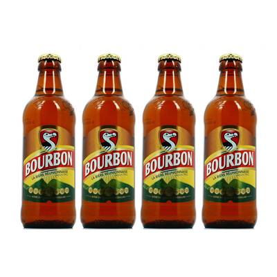 Bourbon Bière blonde réunionnaise, 4x33cl