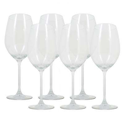 Secret de Gourmet Verre a eau, Lot de 6 verres 54 cl