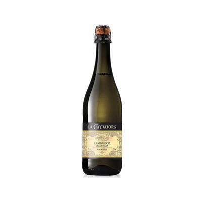 Italie Lambrusco blanc cacciatora Amabile, 75cl